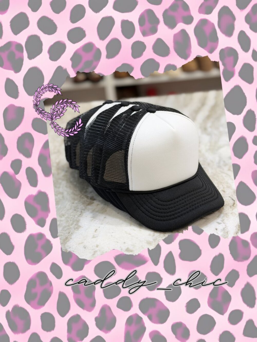 Lot of 7 Blank Mid Profile Trucker Hats Mesh Snapback Caps Bulk Wholesale New